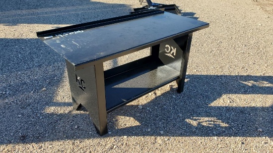 60" Work Bench KC End Legs