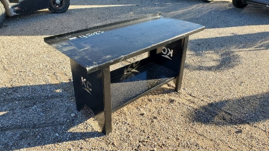 60" Work Bench KC End Legs