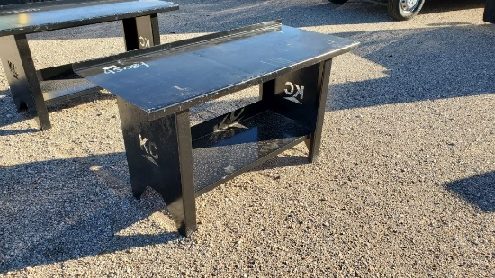 60" Work Bench KC End Legs