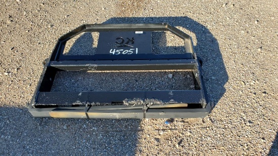 45" Skid Steer Fork Frame V2 w/42" Forks