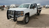 2017 Chevrolet Silverado 3500 W/T Crew Cab Flatbed