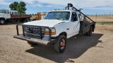 1996 Ford F350 XL Regular Cab Winch Truck