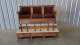 3 Person Elevated Shoe Shine Station
