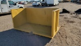 4 CY. Debris Bin Forklift Attachment