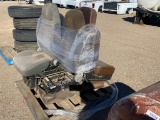 Pallet of Semitruck Air Seats