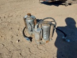 (2) 20 Ton Air Bottle Jacks