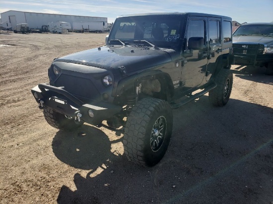 2012 Jeep Wrangler Unlimited Sport SUV 4D