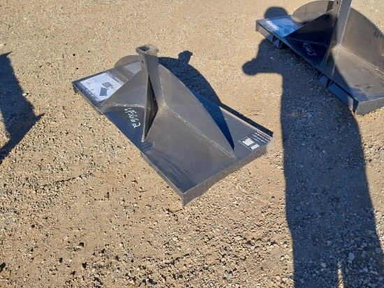 Land Honor 45" Skid Steer Utility Hitch Adapter 2" Receiver