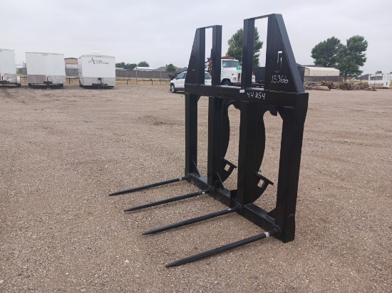 Caterpillar Hay-Fork Attachment