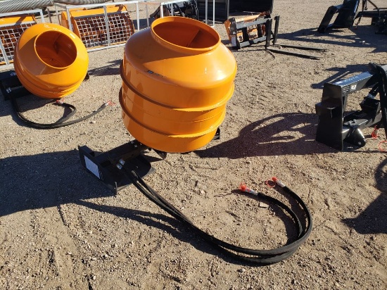 Land Honor Skid Steer Concrete Mixer Roller