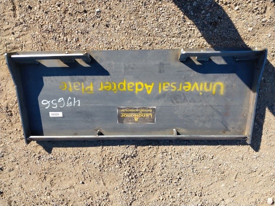 Land Honor 45" Skid Steer Universal Adapter Plate