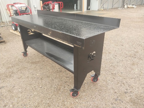 96" KC Steel Table