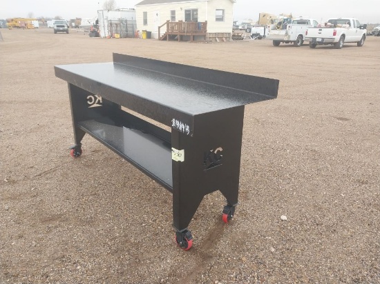 96" KC Steel Table