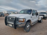 2000 Ford F350 Super Duty XL Flatbed Utility