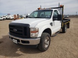 2009 Ford F-350 SD Flatbed Truck XL 4WD
