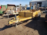 Homemade Material Trailer