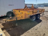 1976 Homemade Material/Reel Trailer