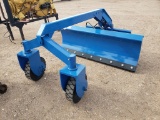 Topcat 1,500mm Hydraulic Skid Steer Blade w/ (2) Controllers