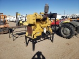 3406TA Engine on Stand