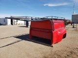 Dually Truck Bed w/Material Rack and Slide Out Bed Insert