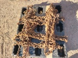 Pallet of (9) Chains And Hooks