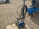 Hydraulic Air Operated Pump W/ Electronic Gauge