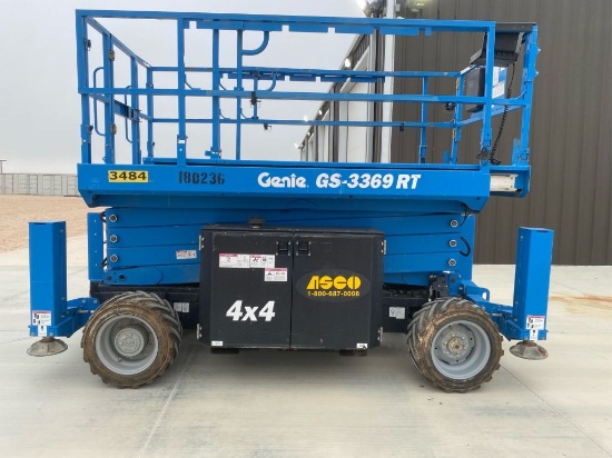 2014 Genie GS-3369 RT Scissor Lift