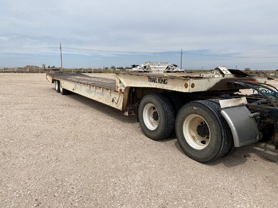 2004 Trail King  Rising Drop Deck Trailer