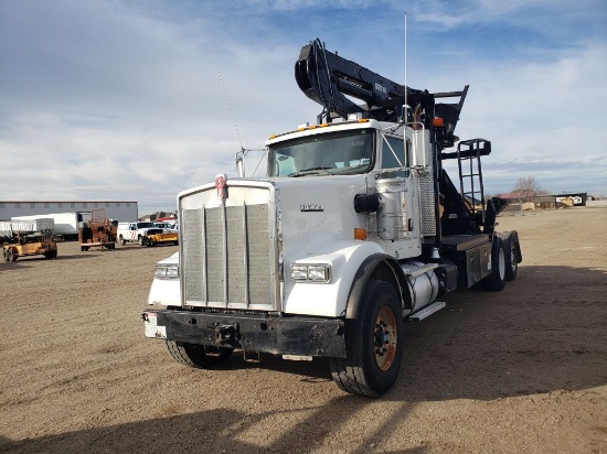 2012 KENWORTH W9 Series Claw Truck