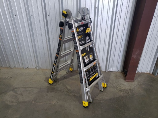 Gorilla 18' Aluminum Multi-Post Ladder