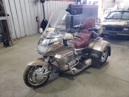 1988 Honda GL1500 Gold Wing Trike Motorcycle