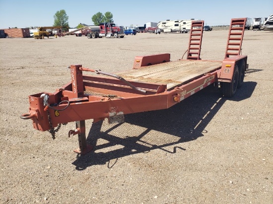 2008 Belshe T18B Flatbed Trailer