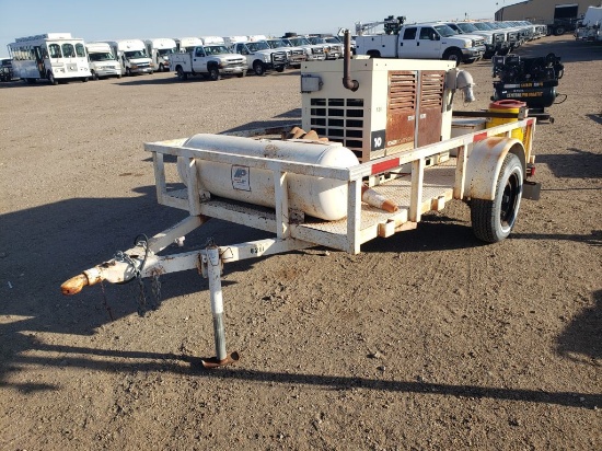 Kohler 10RY62 Generator on Shopmade Trailer