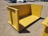 4 CY. Debris Bin Forklift Attachment