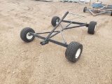 4 Wheel Pull Behind Cart Frame