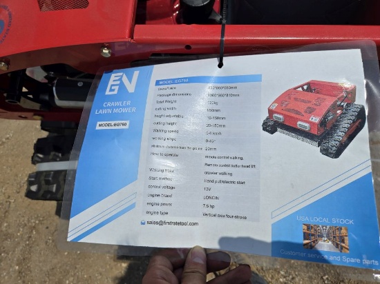 EG750 Crawler Lawn Mower