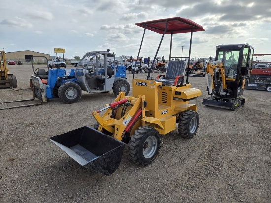 New Unused Fland FL45 Mini Wheel Loader