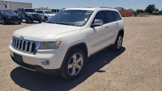 2012 Jeep Grand Cherokee Overland SUV 4D