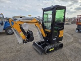 New Unused MIVA VA13C Mini Excavator