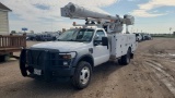 2009 Ford F550 Super Duty  Regular Cab Chassis Bucket Truck