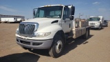 2012 International DuraStar 4300 MA025 Flatbed Service Truck