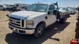 2010 Ford F-350 SD Regular Cab Pickup (2-Door) Flatbed Pickup Truck XL DRW 2WD