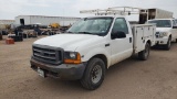 2000 Ford F250 Super Duty XL  Regular Cab 2D Service Truck