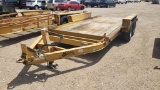 2012 Belshe Tilt Trailer
