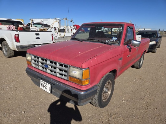 1991 Ford Ranger Custom Regular Cab 2D