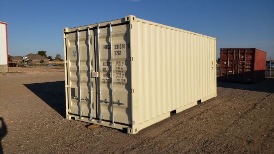 Unused 20' Standard Shipping Container
