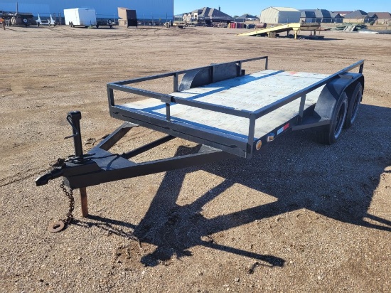 Shopmade Utility Flatbed Trailer