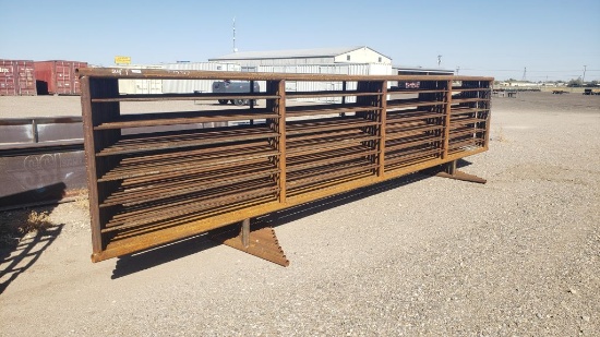 (10) 24' Cattle Panels and (1) 24' Panel w/11'9" Gate