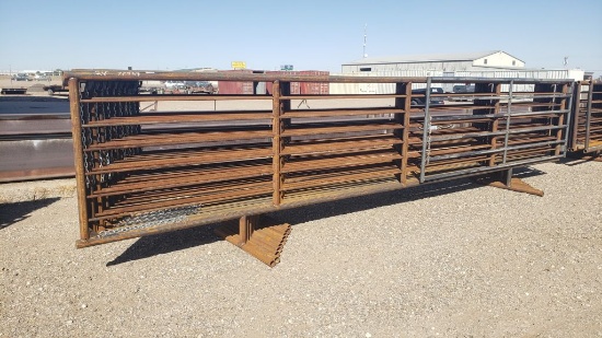 (10) 24' Cattle Panels and (1) 24' Panel w/11'9" Gate