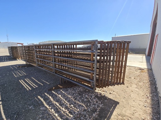 (10) 24' Cattle Panels and (1) 24' Panel w/11'9" Gate